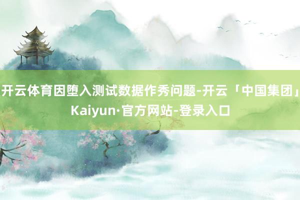 开云体育因堕入测试数据作秀问题-开云「中国集团」Kaiyun·官方网站-登录入口